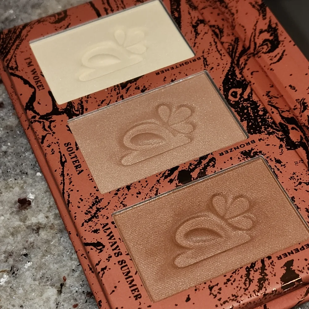 Brand NEW》Alamar ☆ Hydrating Brighten & Bronze Complexion Trio (Medium/Tan)